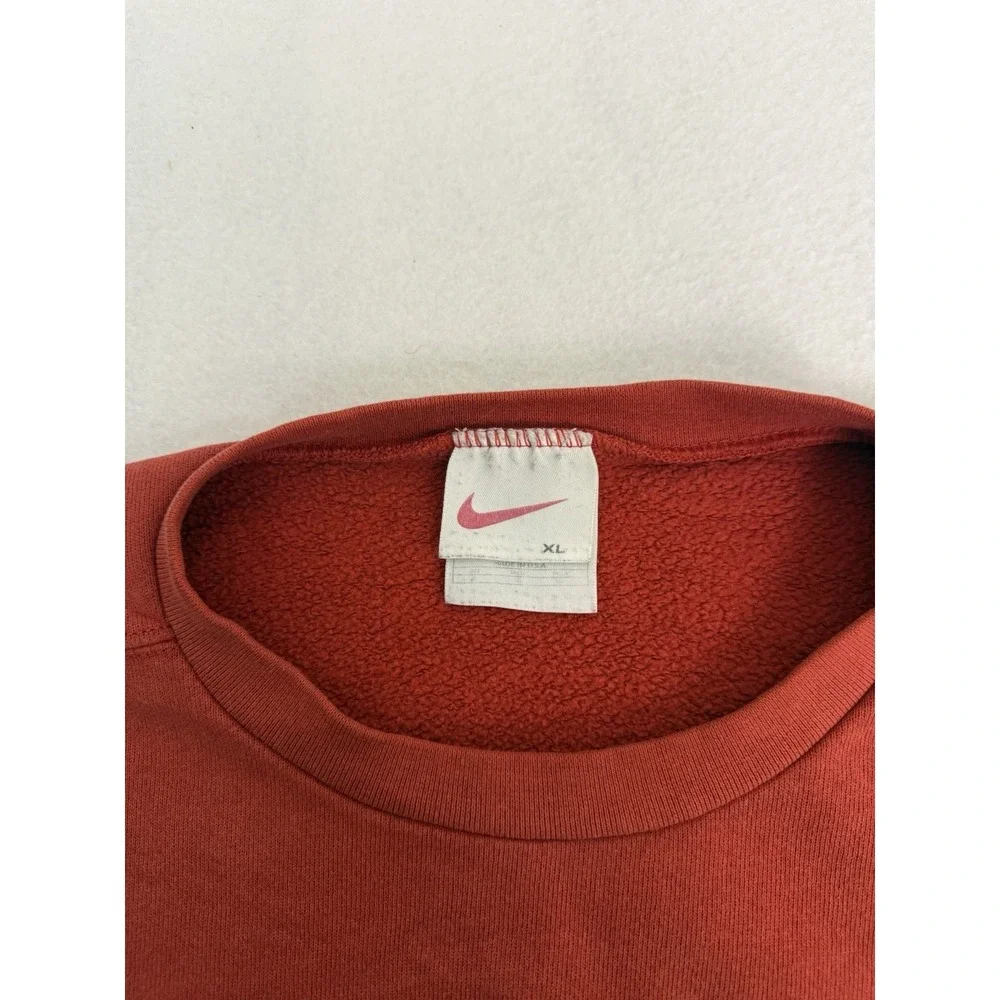 Vintage 90's Nike White Tag Graphic Print Crewneck Size: Large‎ Made In USA